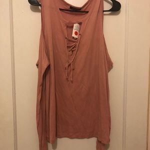 🌼Long Sleeve Shirt with round neck ties in front